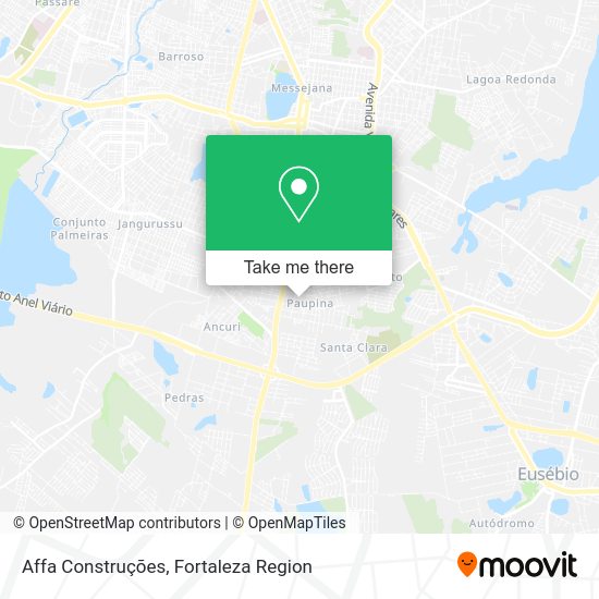 Affa Construções map