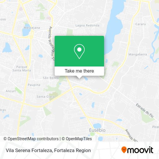 Vila Serena Fortaleza map