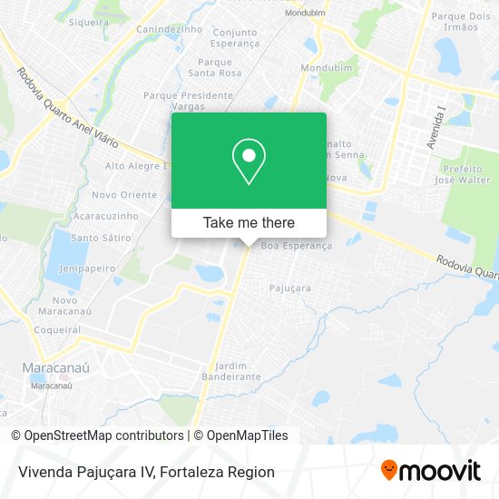 Vivenda Pajuçara IV map