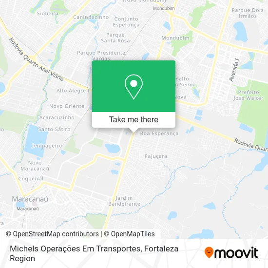 Michels Operações Em Transportes map