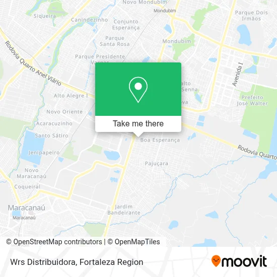 Wrs Distribuidora map