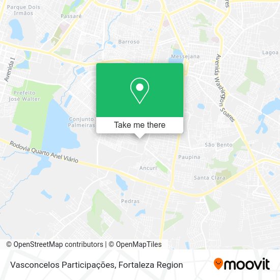 Vasconcelos Participações map