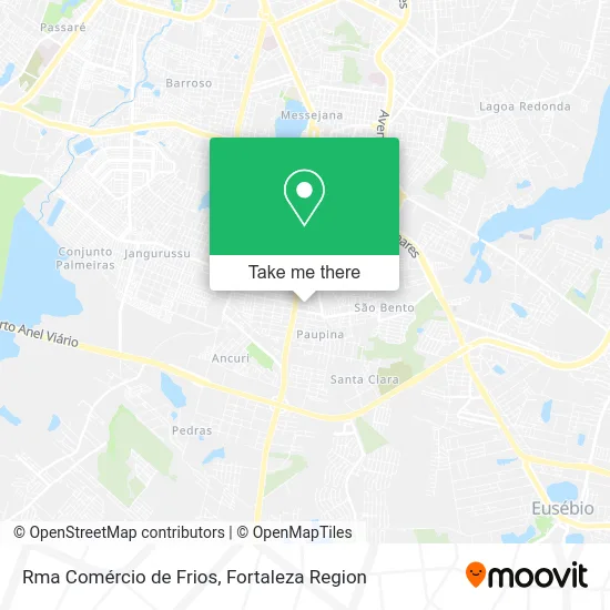 Rma Comércio de Frios map