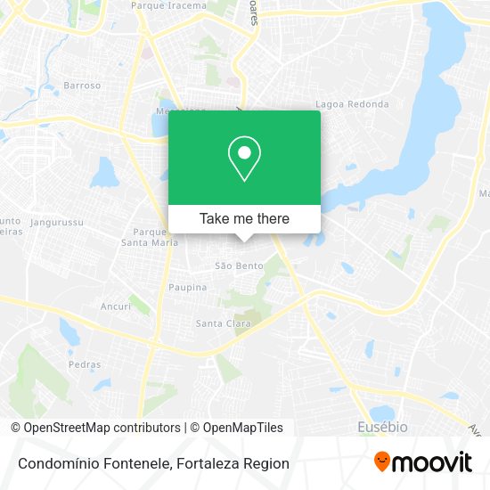 Condomínio Fontenele map