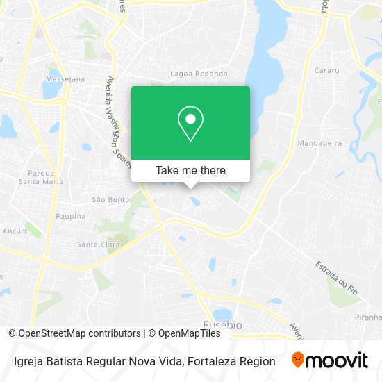 Igreja Batista Regular Nova Vida map