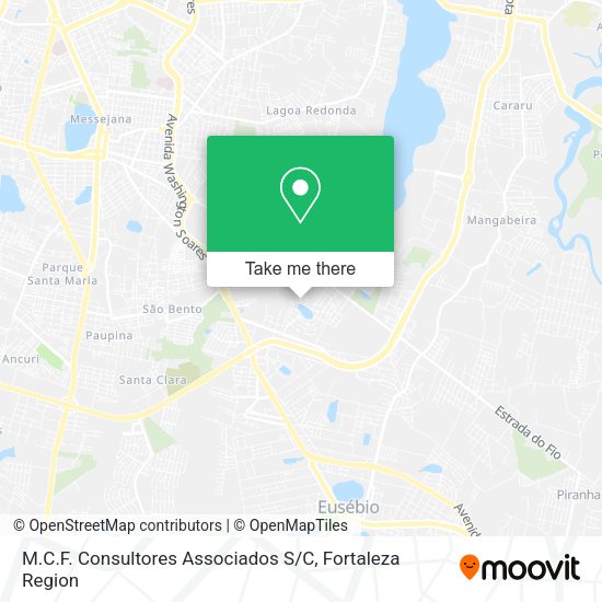 M.C.F. Consultores Associados S / C map