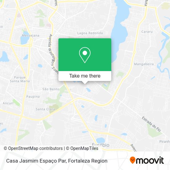 Casa Jasmim Espaço Par map