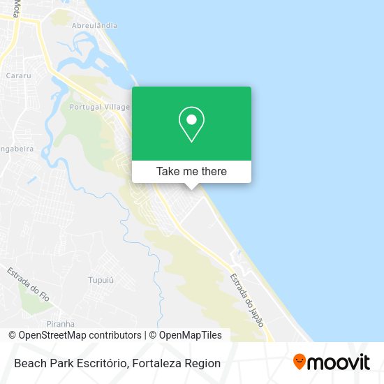 Beach Park Escritório map