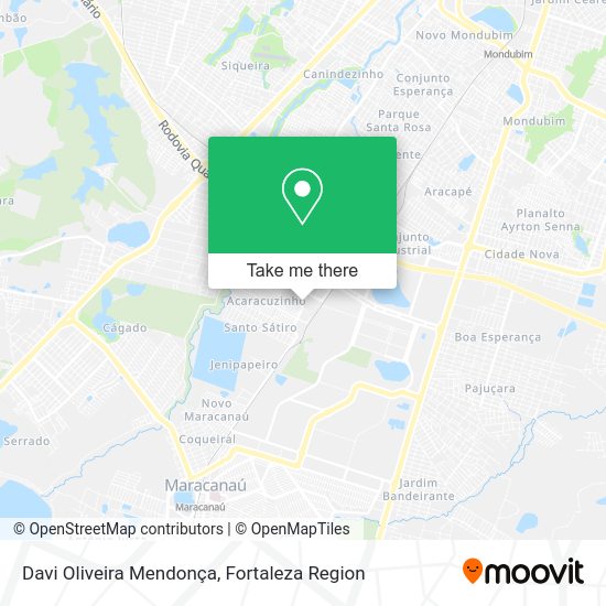 Davi Oliveira Mendonça map