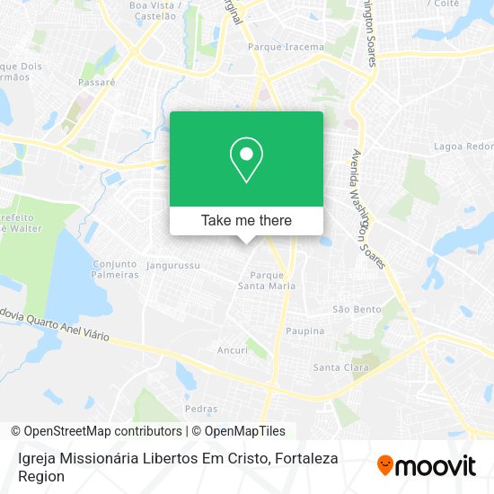 Igreja Missionária Libertos Em Cristo map