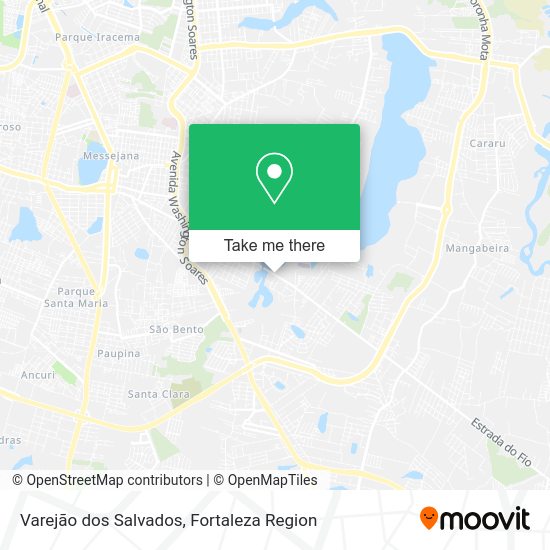 Varejão dos Salvados map