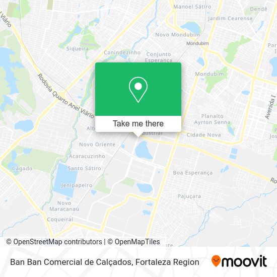Ban Ban Comercial de Calçados map