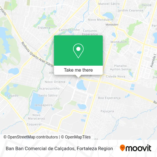 Ban Ban Comercial de Calçados map