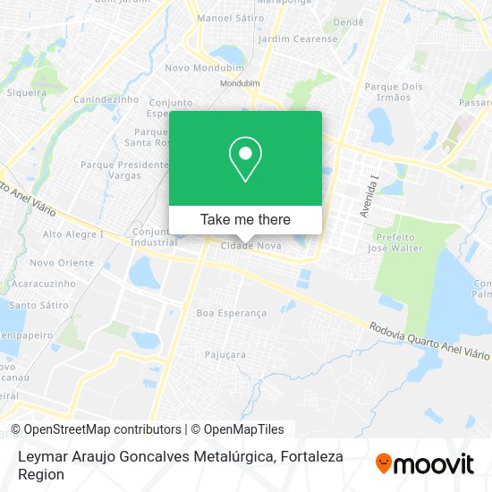 Leymar Araujo Goncalves Metalúrgica map
