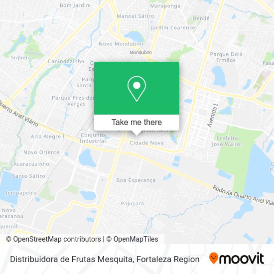 Distribuidora de Frutas Mesquita map