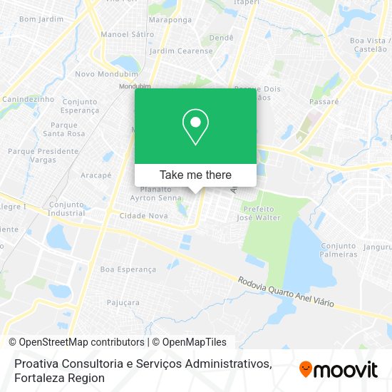 Proativa Consultoria e Serviços Administrativos map