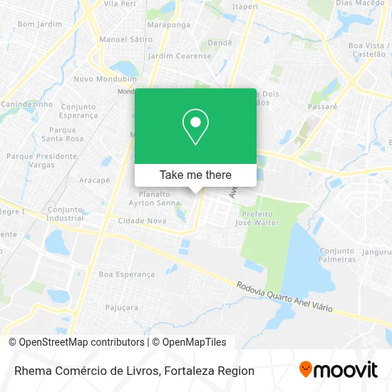 Rhema Comércio de Livros map