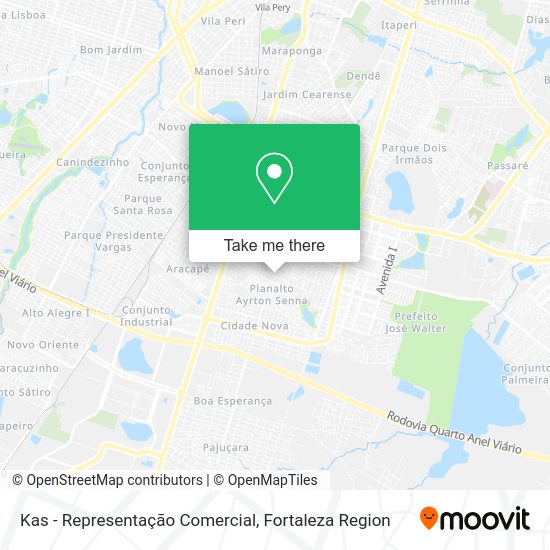 Kas - Representação Comercial map