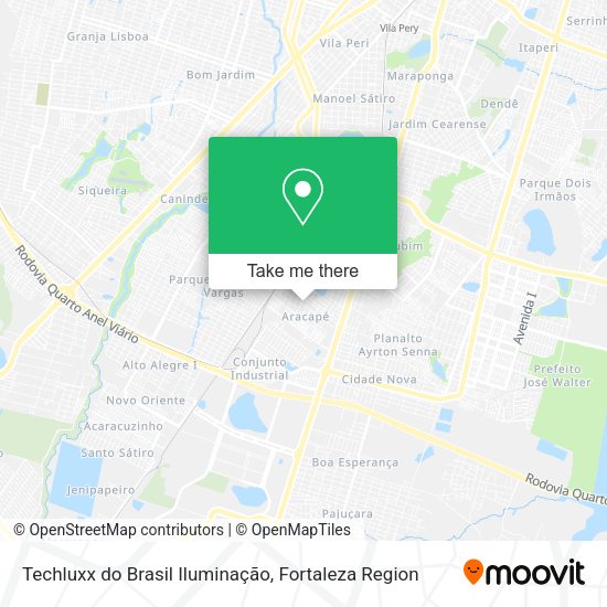 Techluxx do Brasil Iluminação map