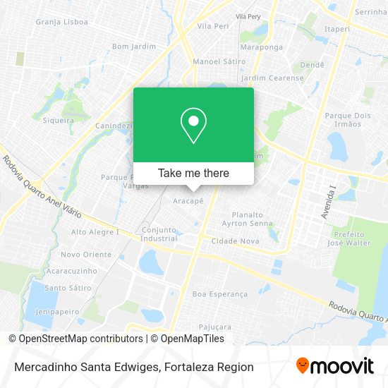 Mercadinho Santa Edwiges map