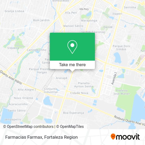 Farmacias Farmax map