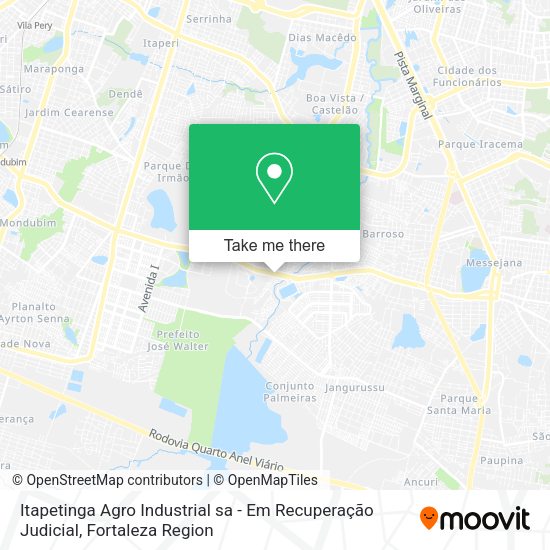 Itapetinga Agro Industrial sa - Em Recuperação Judicial map