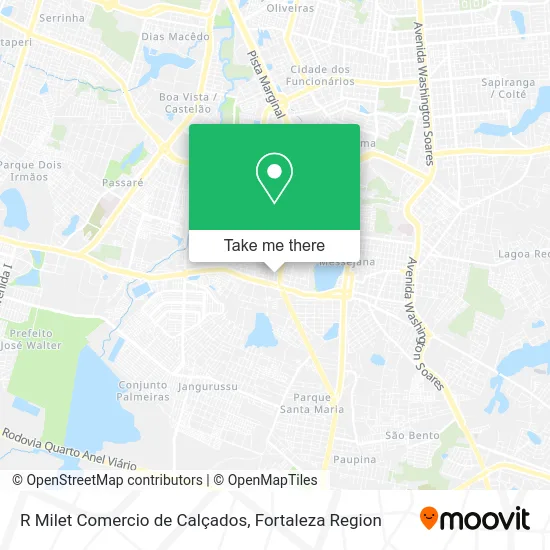 R Milet Comercio de Calçados map