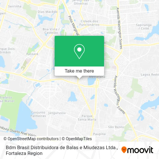 Bdm Brasil Distribuidora de Balas e Miudezas Ltda. map