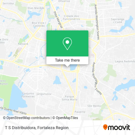 T S Distribuidora map