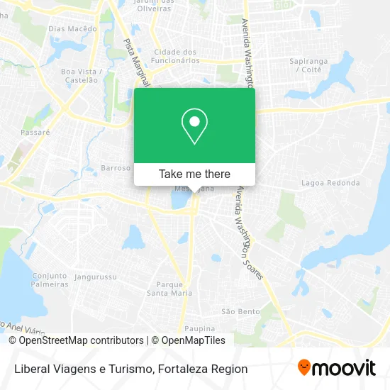 Liberal Viagens e Turismo map