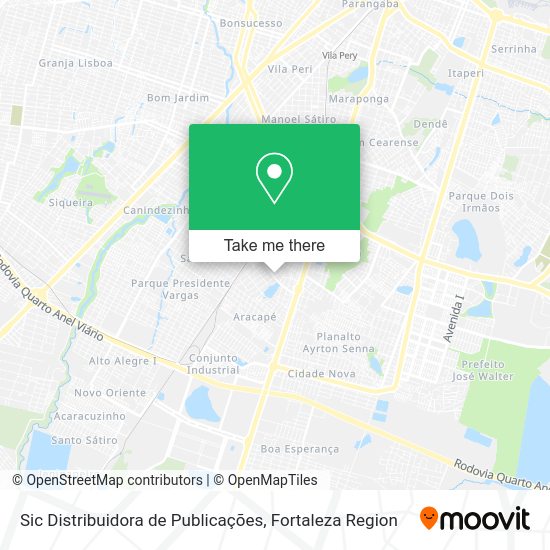 Sic Distribuidora de Publicações map