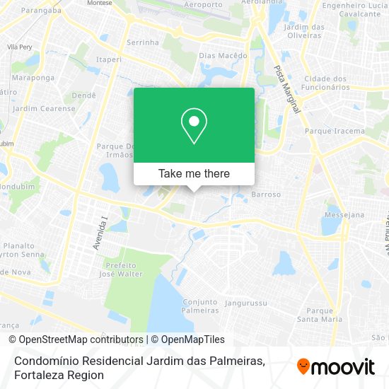 Condomínio Residencial Jardim das Palmeiras map