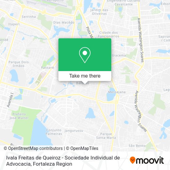 Ivala Freitas de Queiroz - Sociedade Individual de Advocacia map