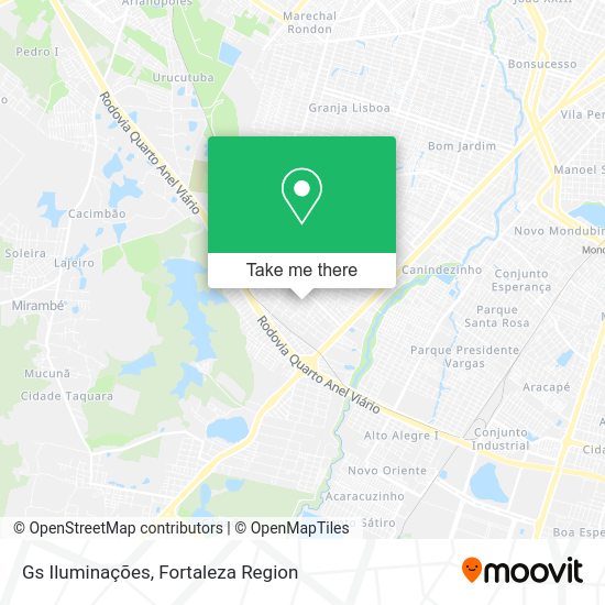 Gs Iluminações map