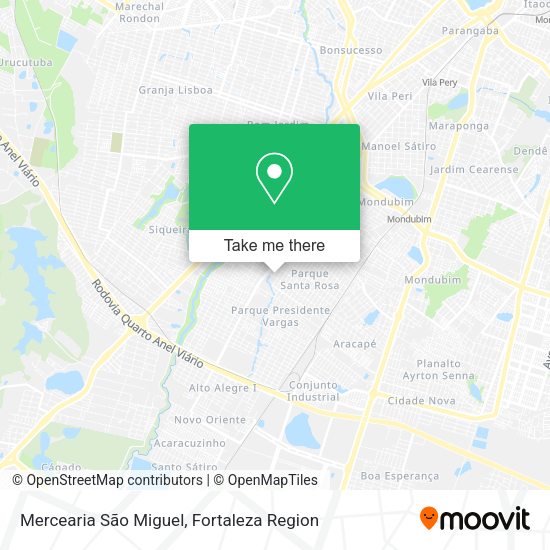 Mercearia São Miguel map