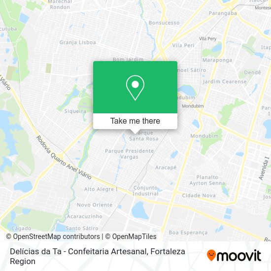 Delícias da Ta - Confeitaria Artesanal map