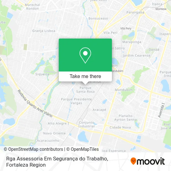 Rga Assessoria Em Segurança do Trabalho map