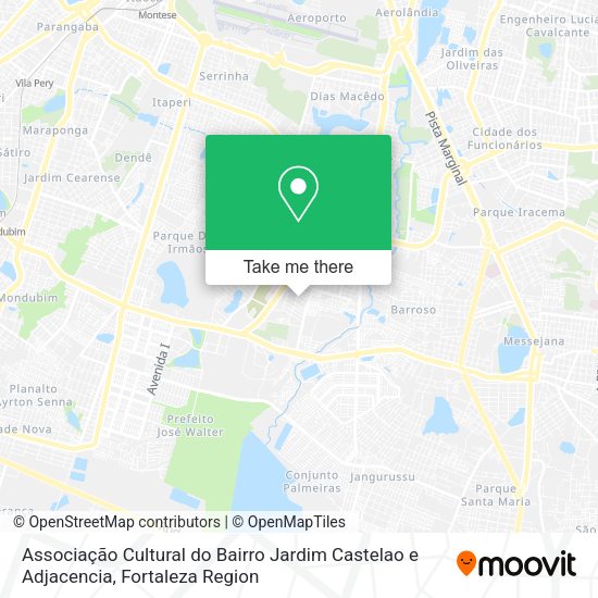 Associação Cultural do Bairro Jardim Castelao e Adjacencia map