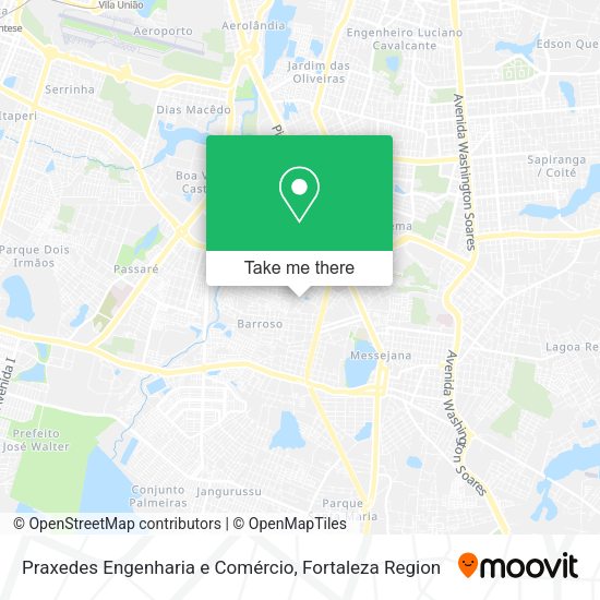 Praxedes Engenharia e Comércio map