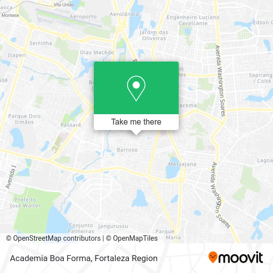 Academia Boa Forma map