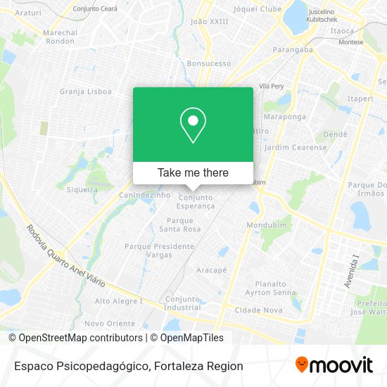 Espaco Psicopedagógico map
