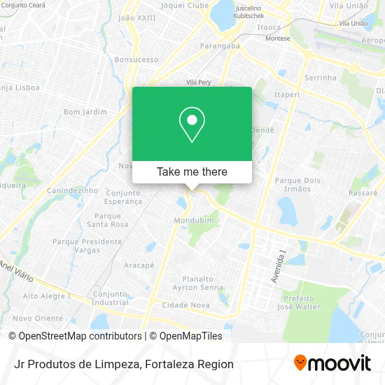 Jr Produtos de Limpeza map