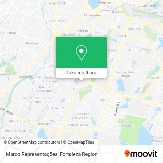Marco Representações map