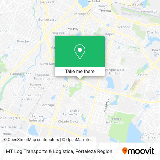 MT Log Transporte & Logística map