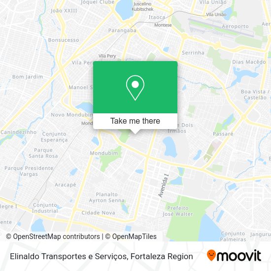 Elinaldo Transportes e Serviços map