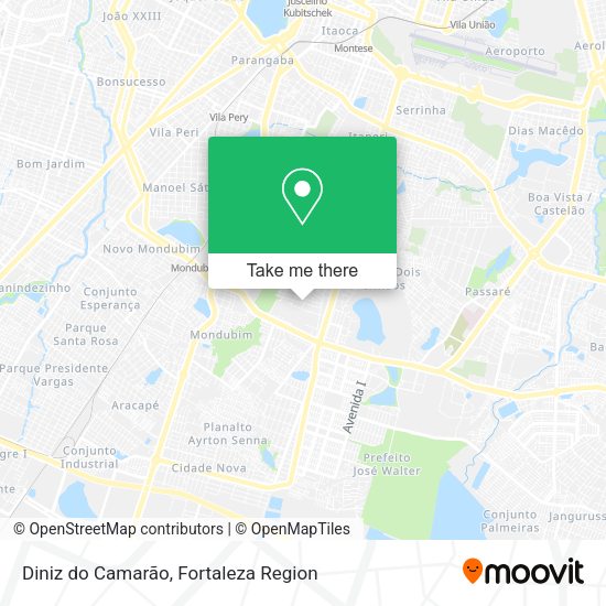 Diniz do Camarão map