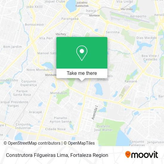 Construtora Filgueiras Lima map