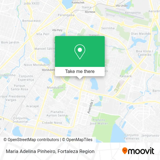 Maria Adelina Pinheiro map