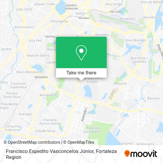 Francisco Espedito Vasconcelos Júnior map