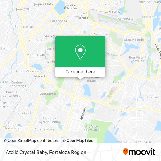 Ateliê Crystal Baby map